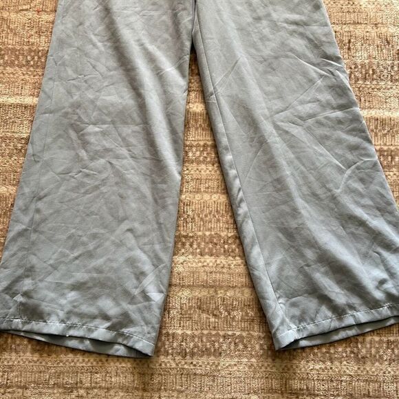 Do + Be Size Small Light Blue Jumpsuit Open back - Picture 2 of 5